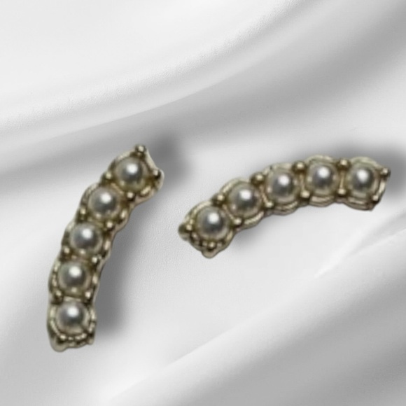 FREE🆕J. Crew Promo Faux Pearl Earrings - Picture 2 of 12
